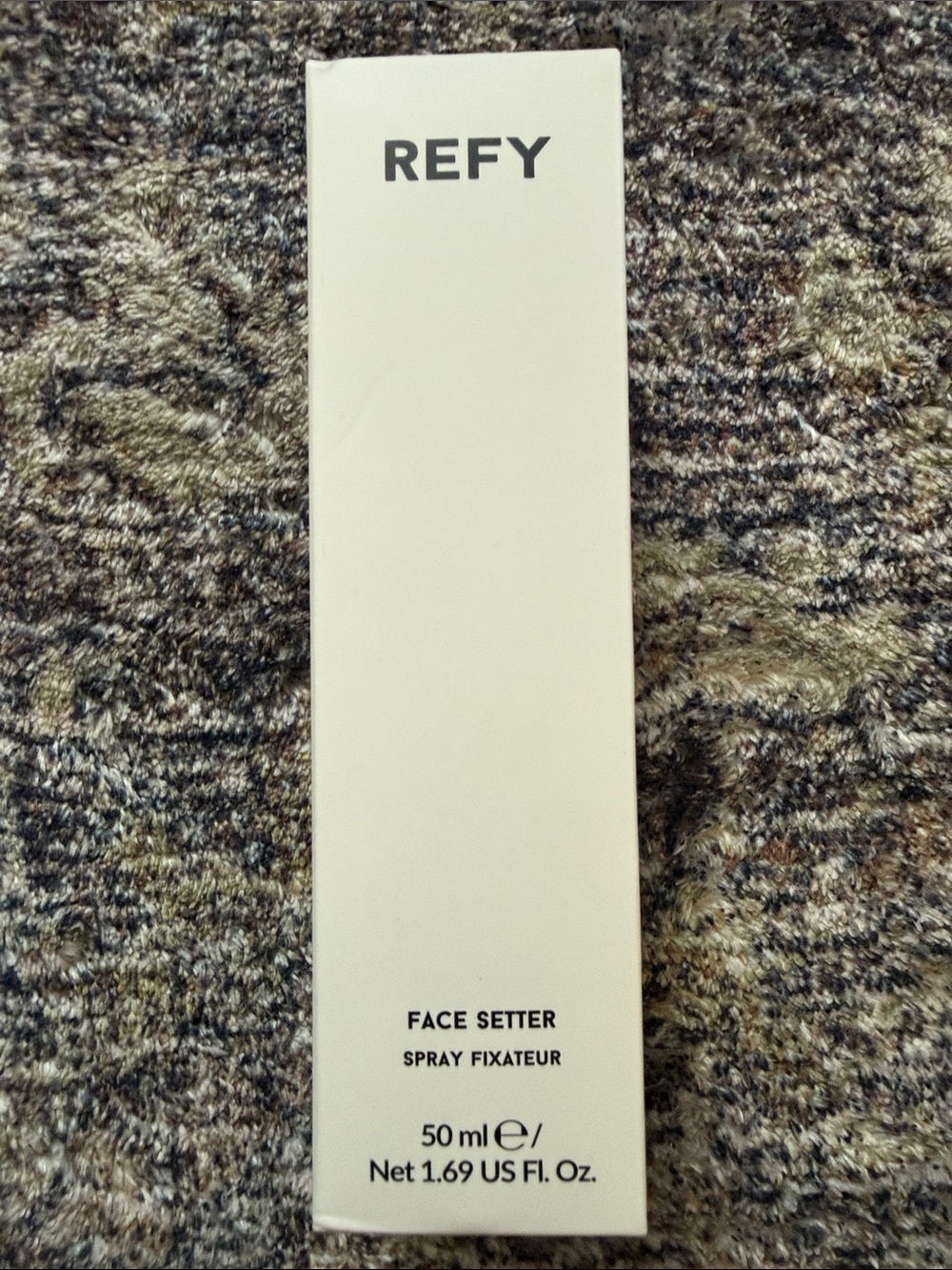 REFY Face Setter Setting Spray - Cream White Box